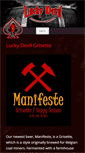 Mobile Screenshot of luckydevilbrewery.com